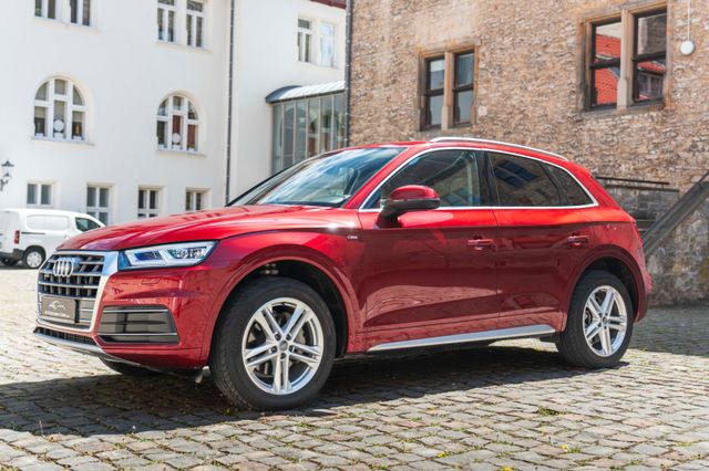 Audi Q5 TFSI QUATTRO S-LINE PANO LED KAM NAV SZH SZB