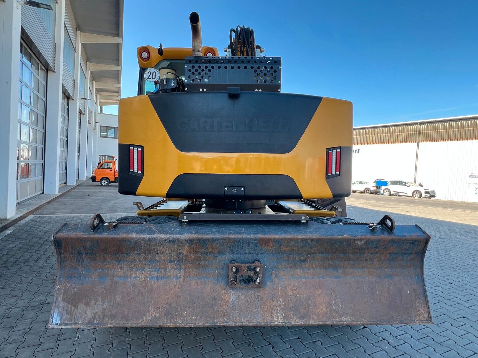 Fahrzeugabbildung Hydrema MX14G / OilQuick OQ65 / 4x Löffel / 1.655h /2022