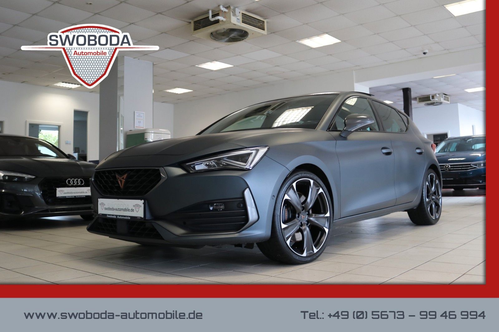 CUPRA Leon 180KW Pano Virtual Leder Kamera Matt