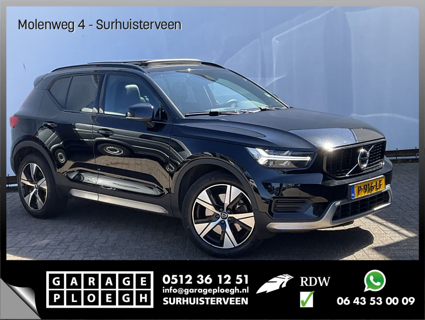 Volvo XC40 1.5 T4 Recharge R-Design Pano leder H/K kam