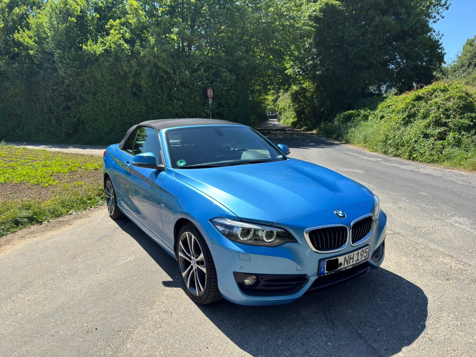 BMW 230i Steptronic Cabrio Sport Line Rentner