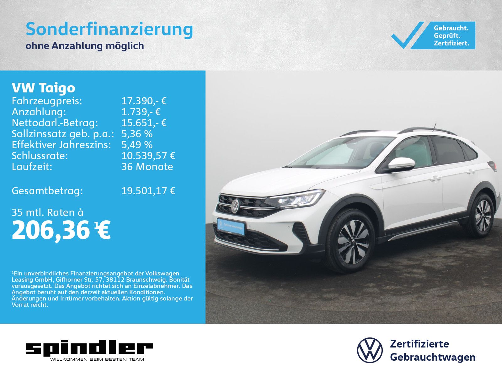 Volkswagen Taigo Move 1.0 TSI / CarPlay, LED, RFK, SHZ, DAB