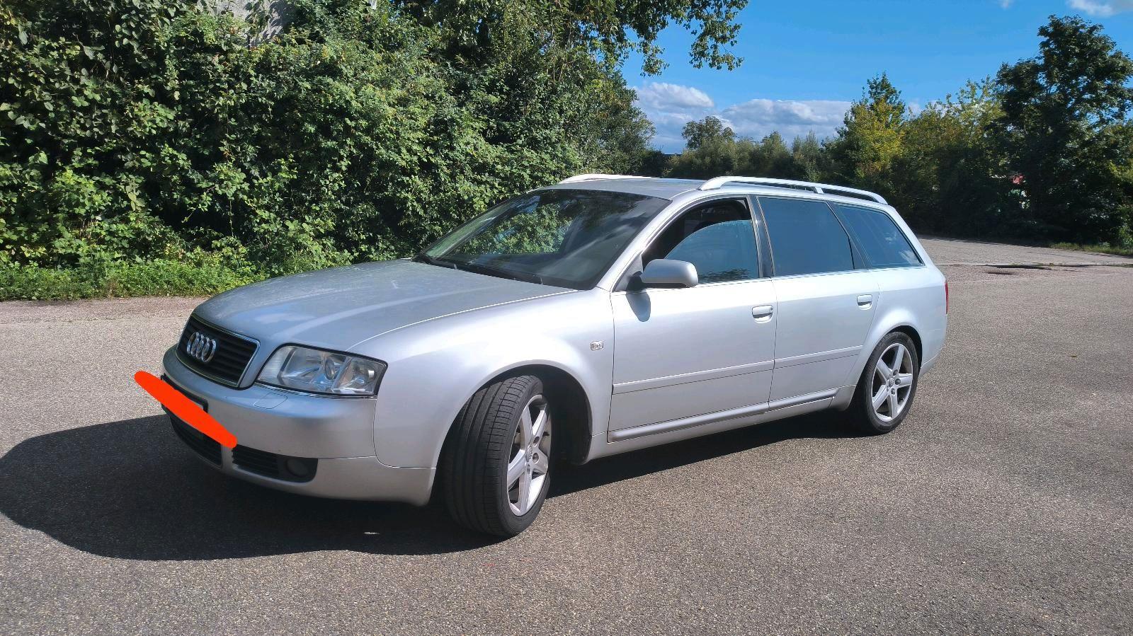 Audi A6 2004 — rear view