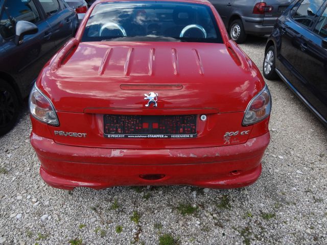 Fahrzeugabbildung Peugeot 206 Cabriolet CC/2.Hand/