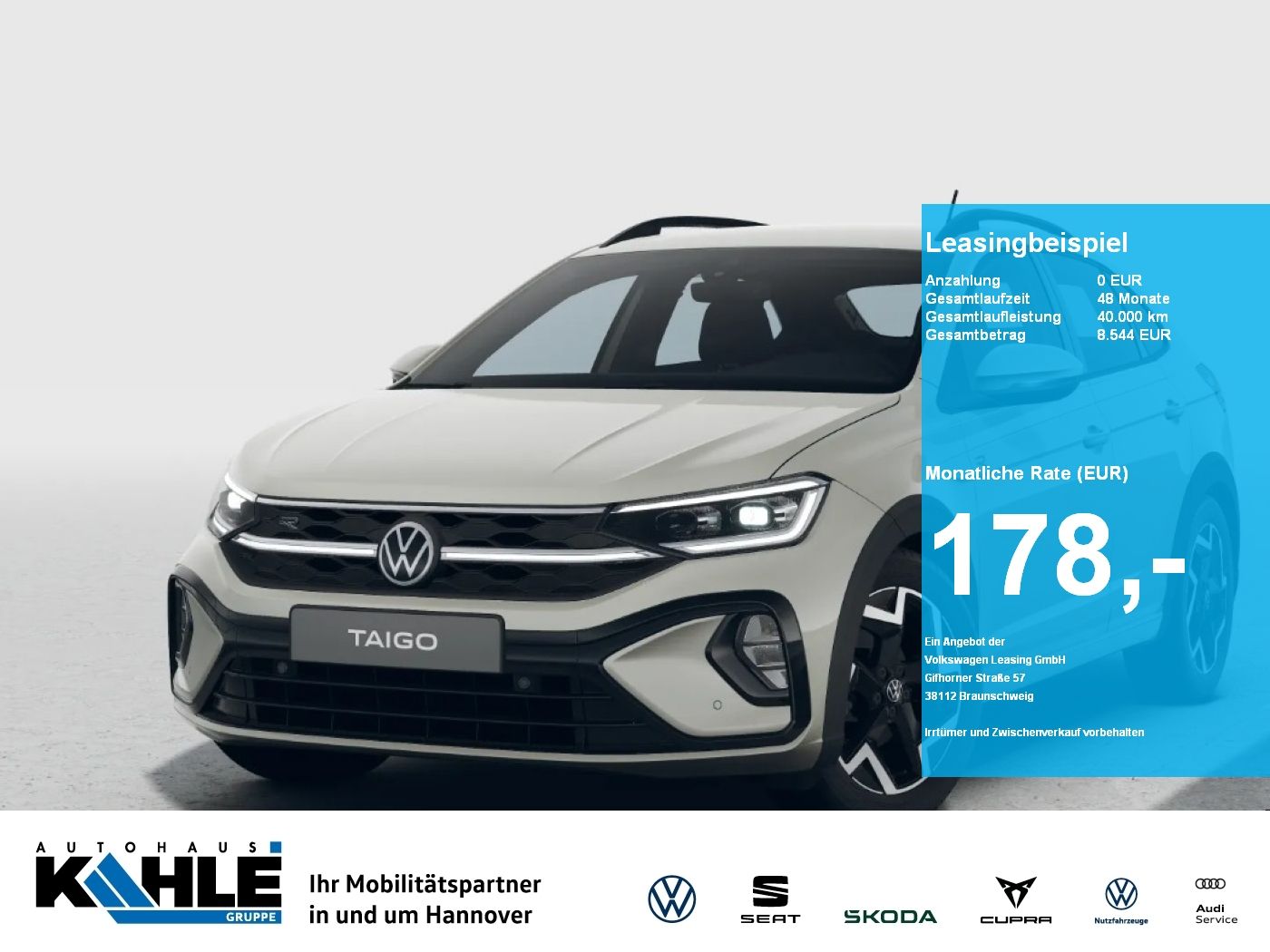 Volkswagen Taig 1.0 TSI 6-Gango R-Line Travel&ComfortPak IQ