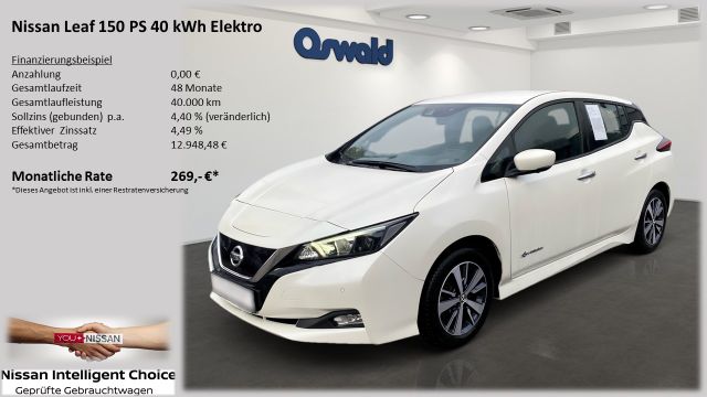 Nissan Leaf 40 kWh Automatik - Acenta