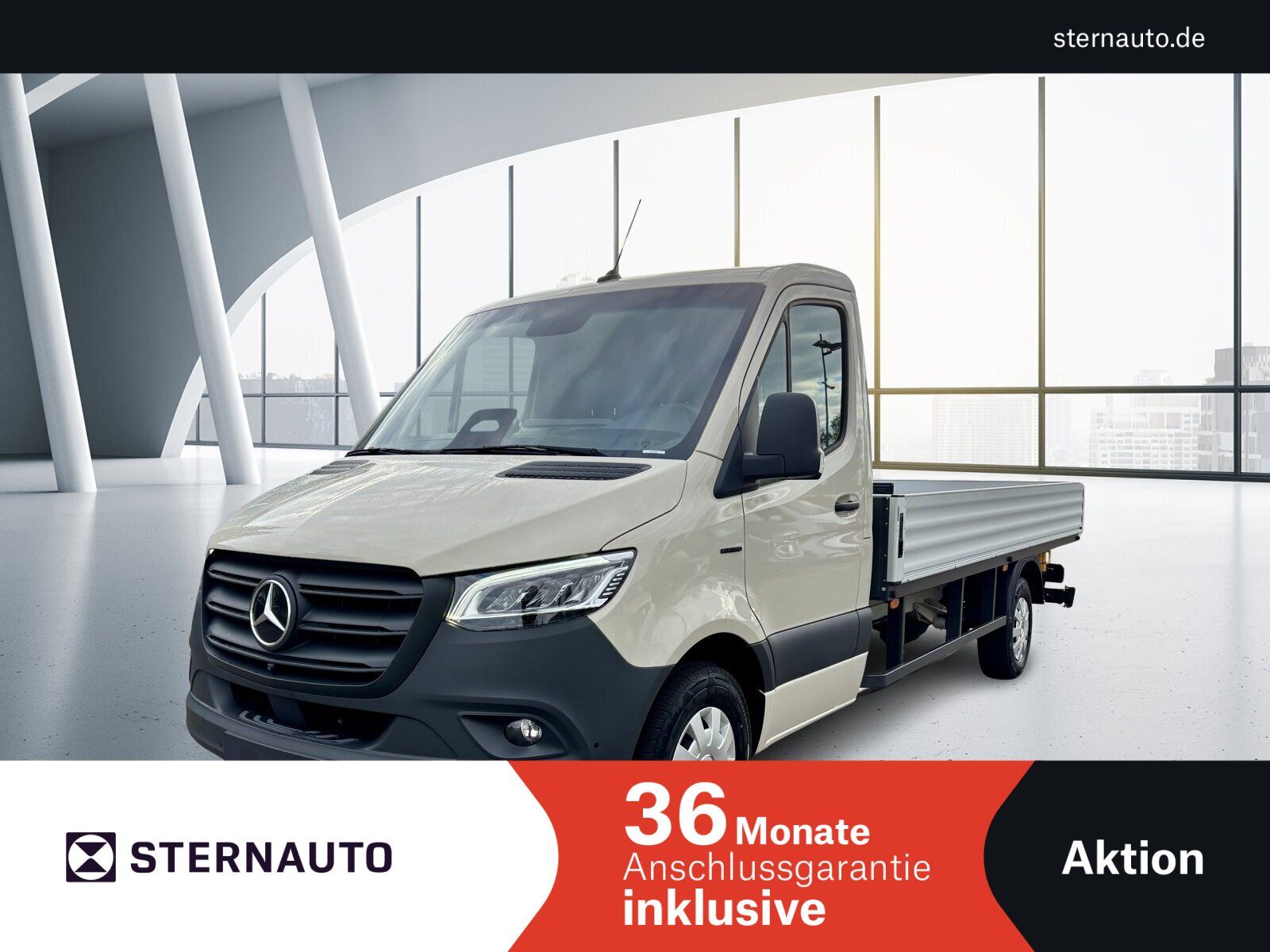 Mercedes-Benz eSprinter 420 Pritsche Pro DISTR. Klima LED AHK