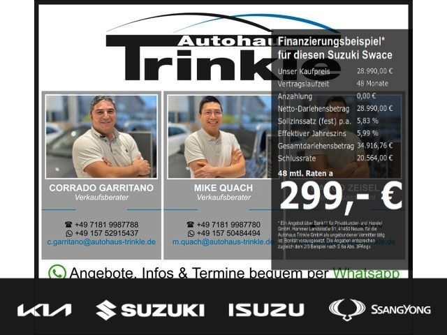 Suzuki Swace 1.8 Hybrid Comfort+ EU6d 299,-€ MTL. OHNE 