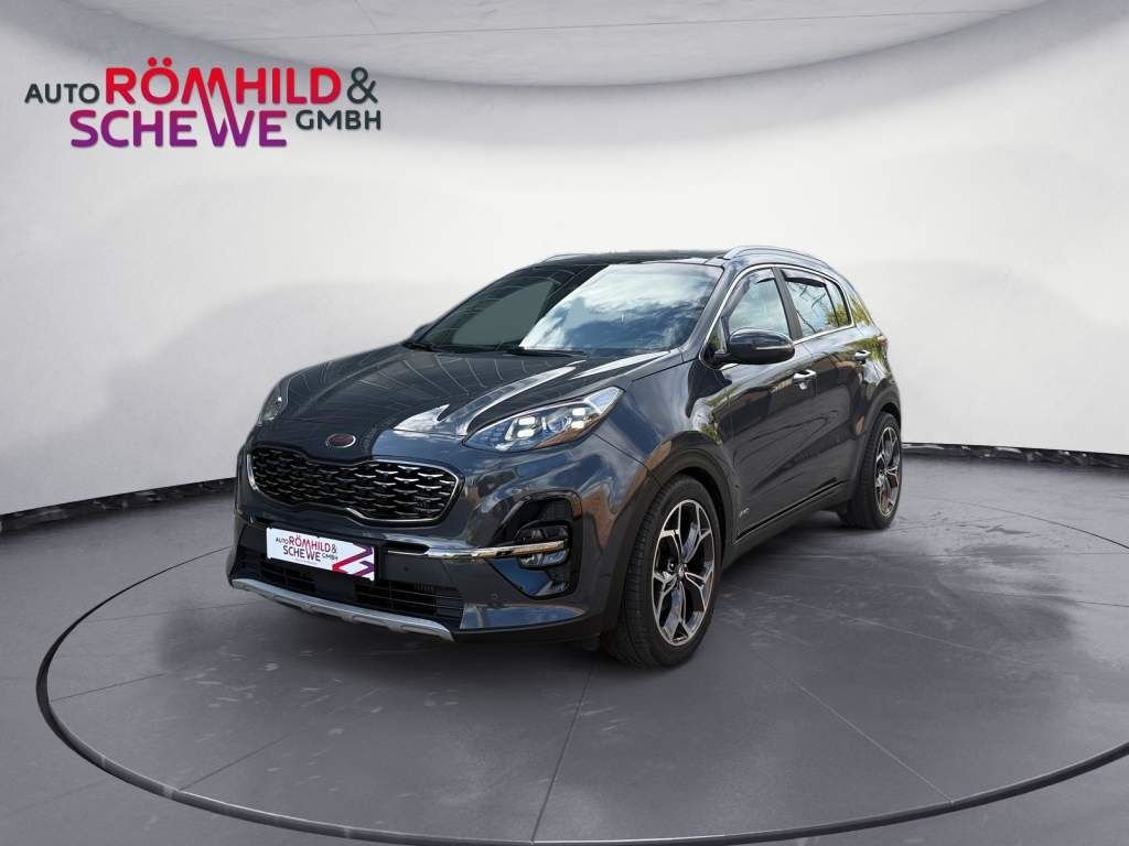 Gebrauchtwagen Kia Sportage Sportage Black Edition 1.6 T-GDI GT-Line 4WD Nav in Dieburg