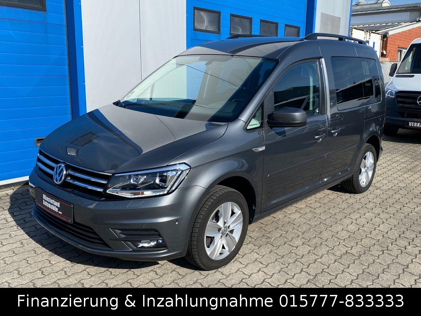 Volkswagen Caddy PKW 5 Sitzer AHK Xenon Navi Bluetooth ACC