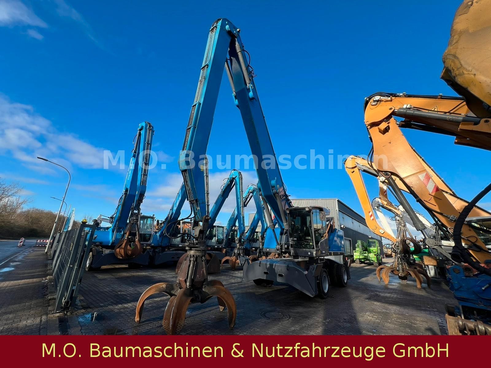 Fahrzeugabbildung Fuchs MHL 350  T4f / AC  /Polypgreifer / ZSA /Ad Blue/