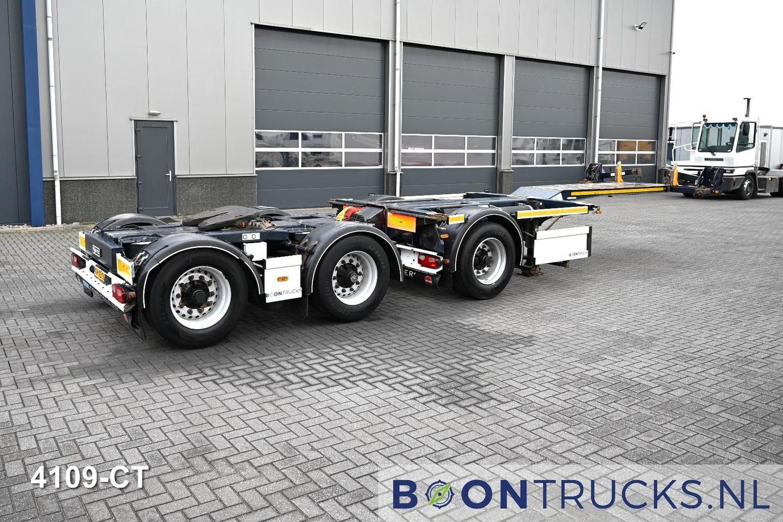 D-TEC CTD-41-03D COMBIDOLLY | LZV * 20ft * 2x STUURAS