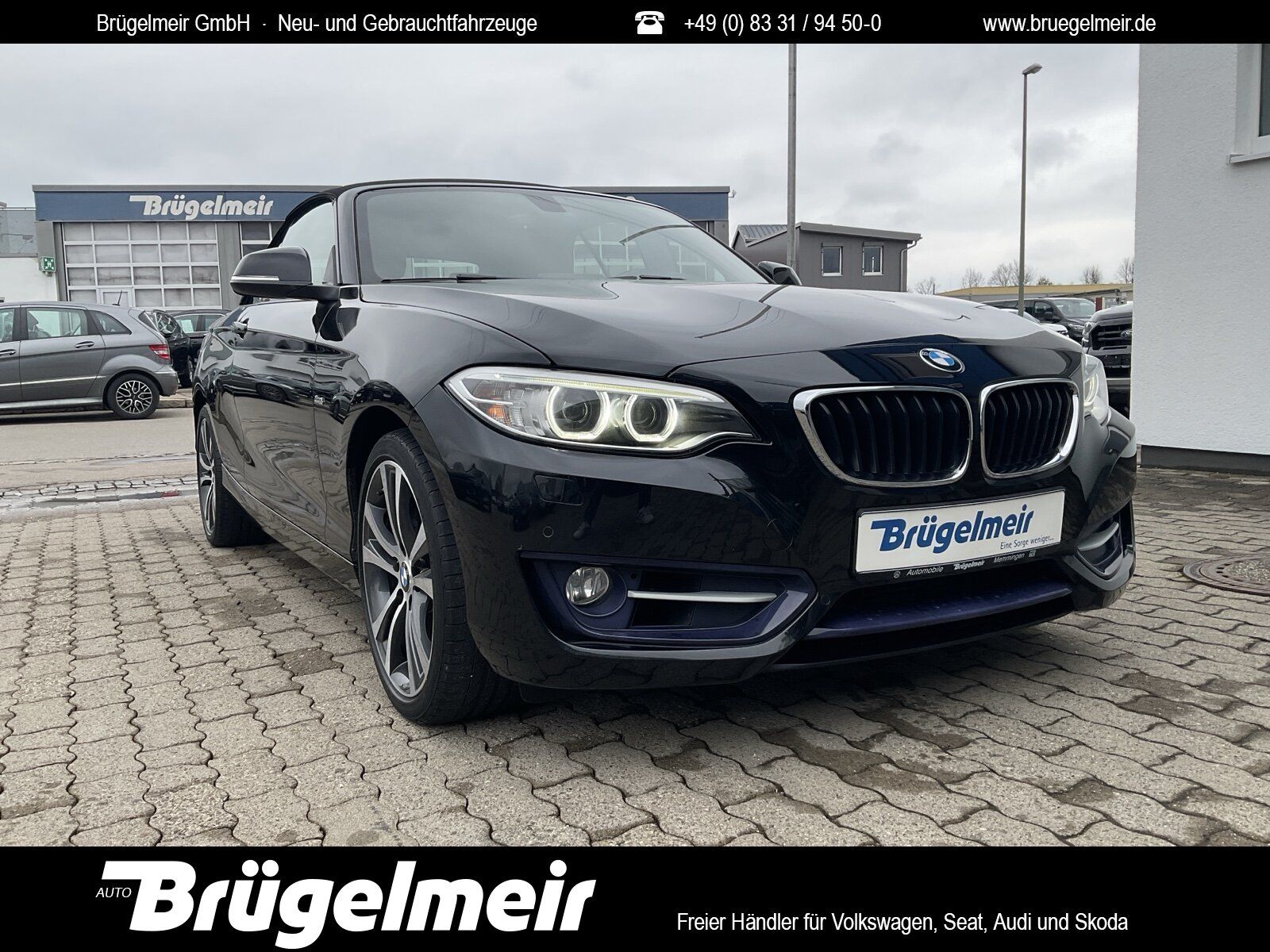 BMW 218i Cabrio Autom. Sport Line+NAVI+LEDER+BIXENON