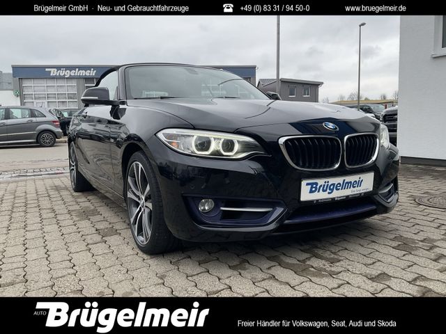 BMW 218i Cabrio Autom. Sport Line+NAVI+LEDER+BIXENON