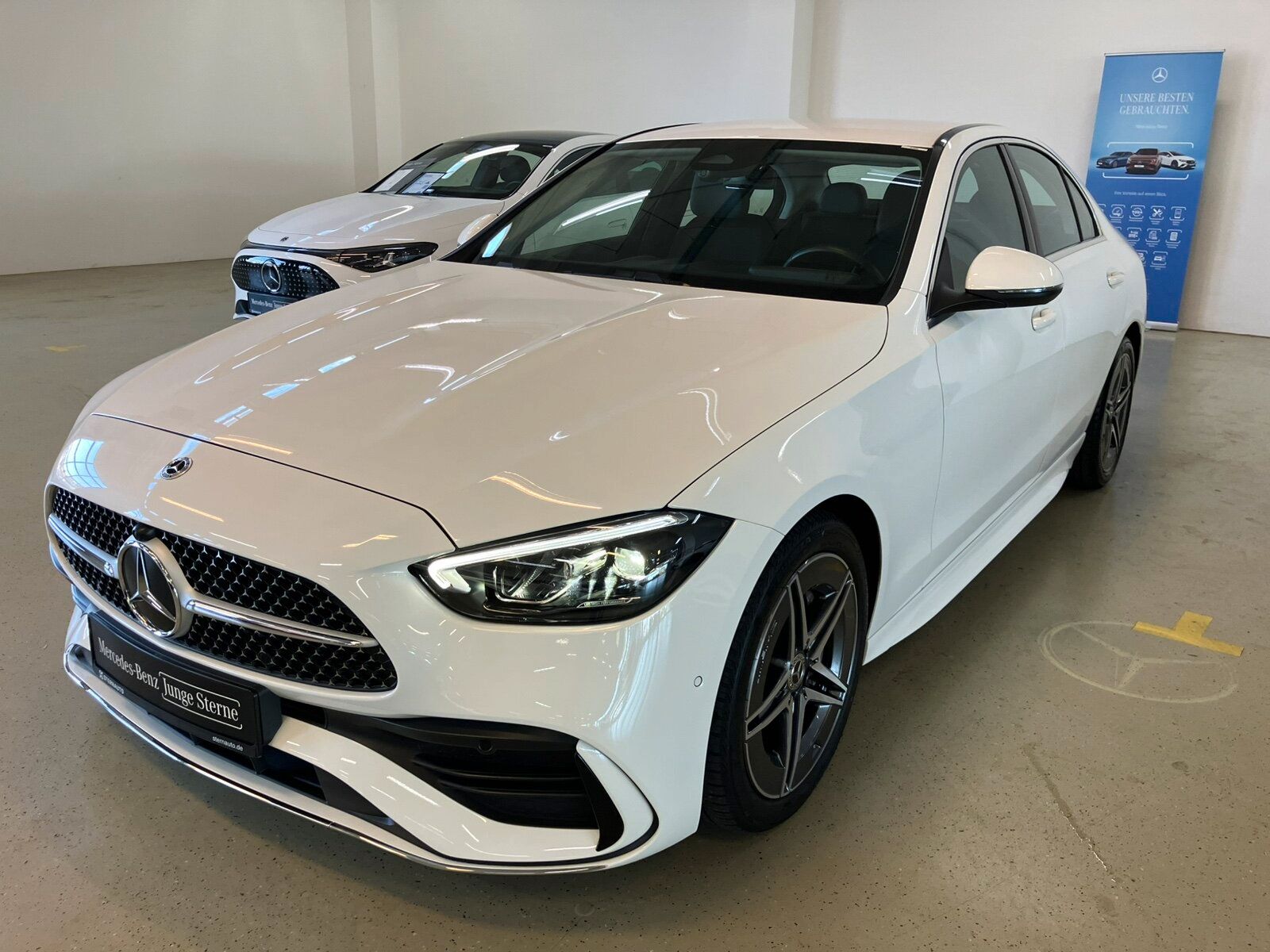 Mercedes-Benz C 200 d AMG Adv Plus RüCam LED Spur WinterPa AHK imagem 2