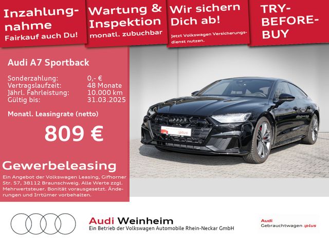 Audi A7 Sportback 55 TFSI e S-Line Black-Paket-HD-Mat