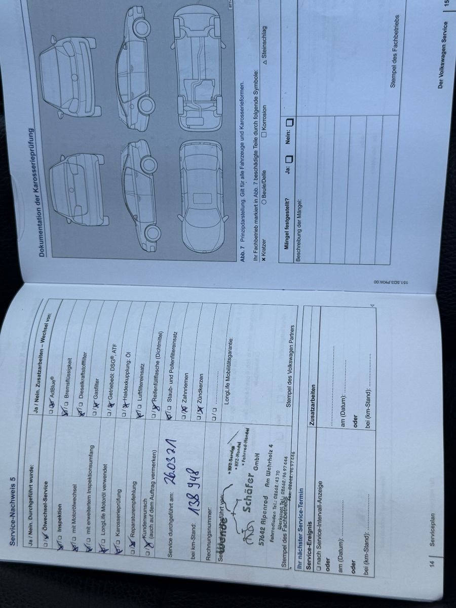 Fahrzeugabbildung Volkswagen Touareg V6 TDI BMT/Terrain Tech 4Mot/NAVI/LEDER