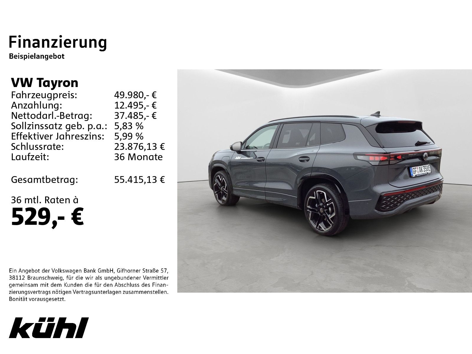 Volkswagen Tayron 1.5 TSI Hybrid R-Line imagem 2