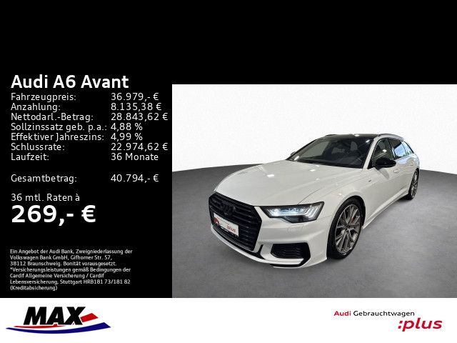 A6 Avant 55 TFSI e QUAT S LINE HD MATRIX+PANO+B&