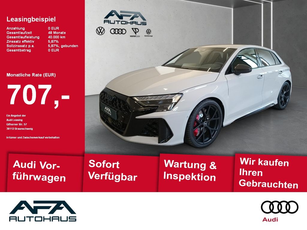 Audi RS3 Sportback 2.5 TFSI KREIDE*MATRIX*SONOS*CARBO