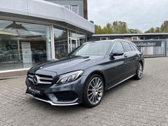 MERCEDES-BENZ C 300 T AMG+PANO+FAHRASSI+AHK+KEYLESS+360+COMAND