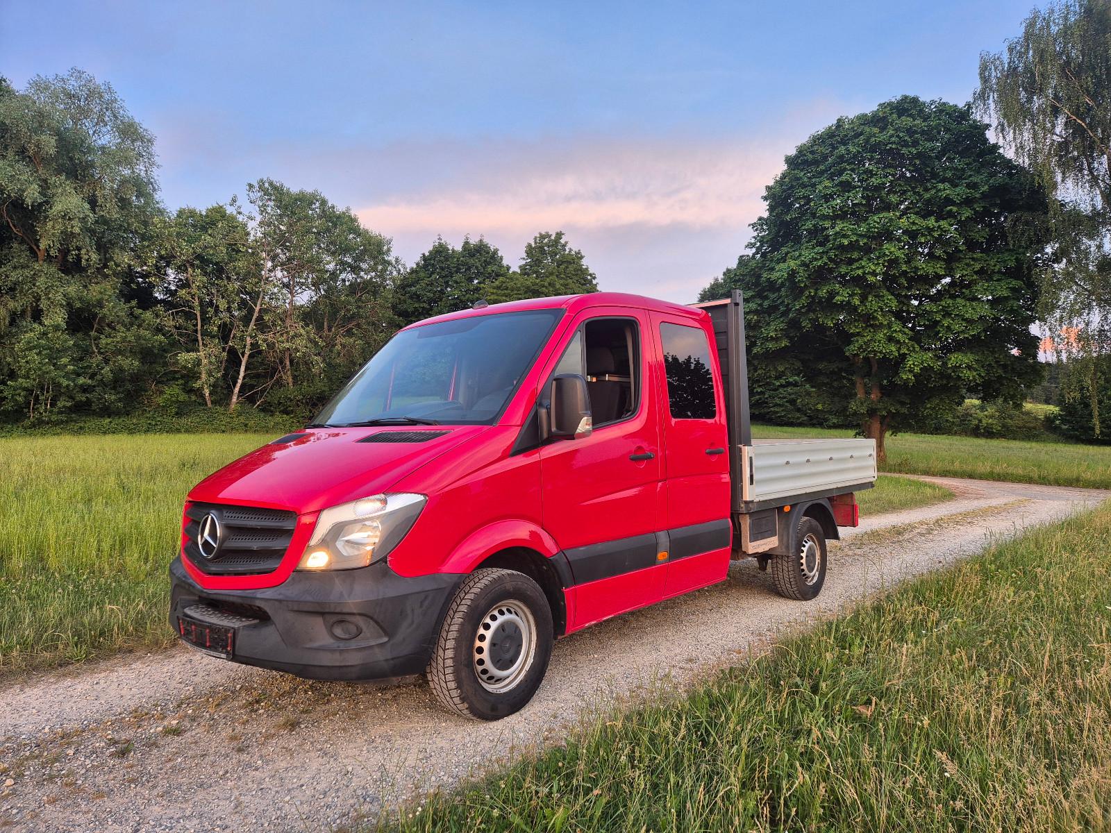 Mercedes-Benz Sprinter 906 Pritsche DoKa 319 CDI V6 AHK 3500