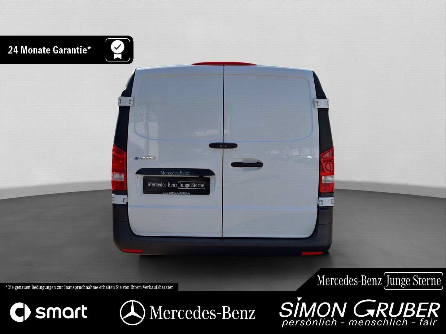 Fahrzeugabbildung Mercedes-Benz eVito 112 Kasten Lang Navi DAB Kamera 3 Sitzer