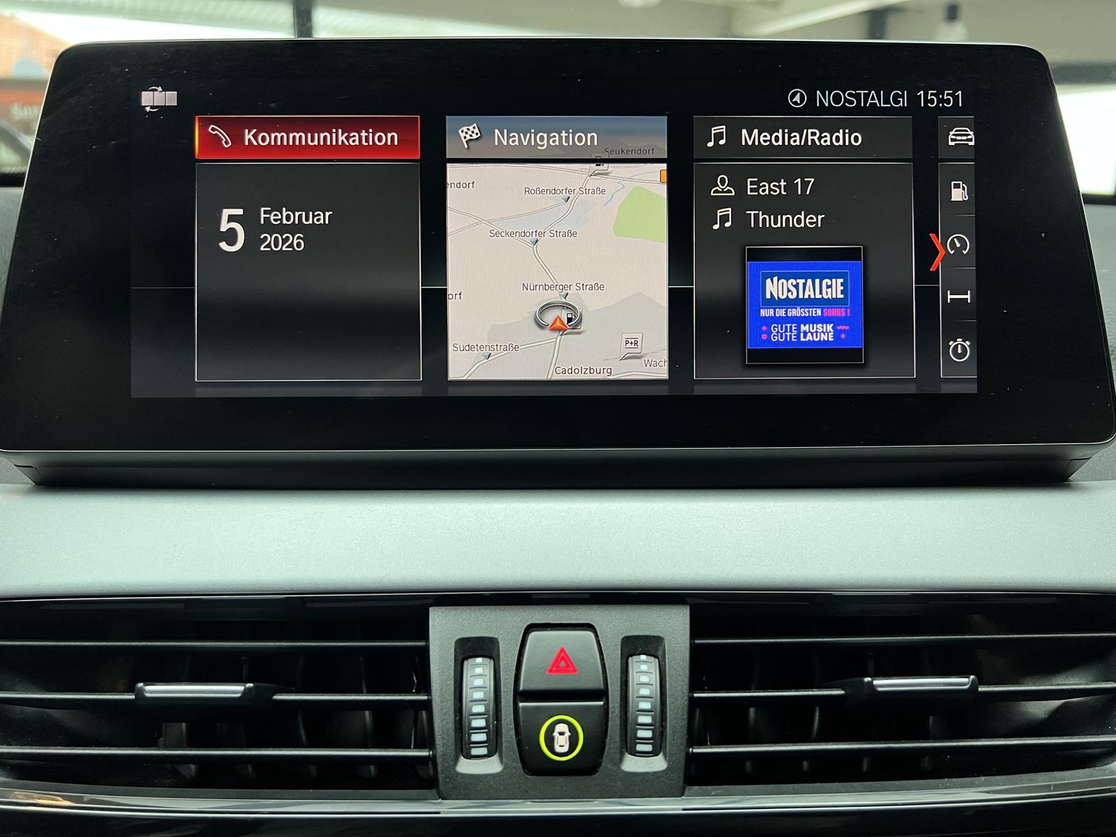 BMW X1 sDrive 18i Navi RFK LED SHZ VOLLFOLIERUNG, миниатюра 15