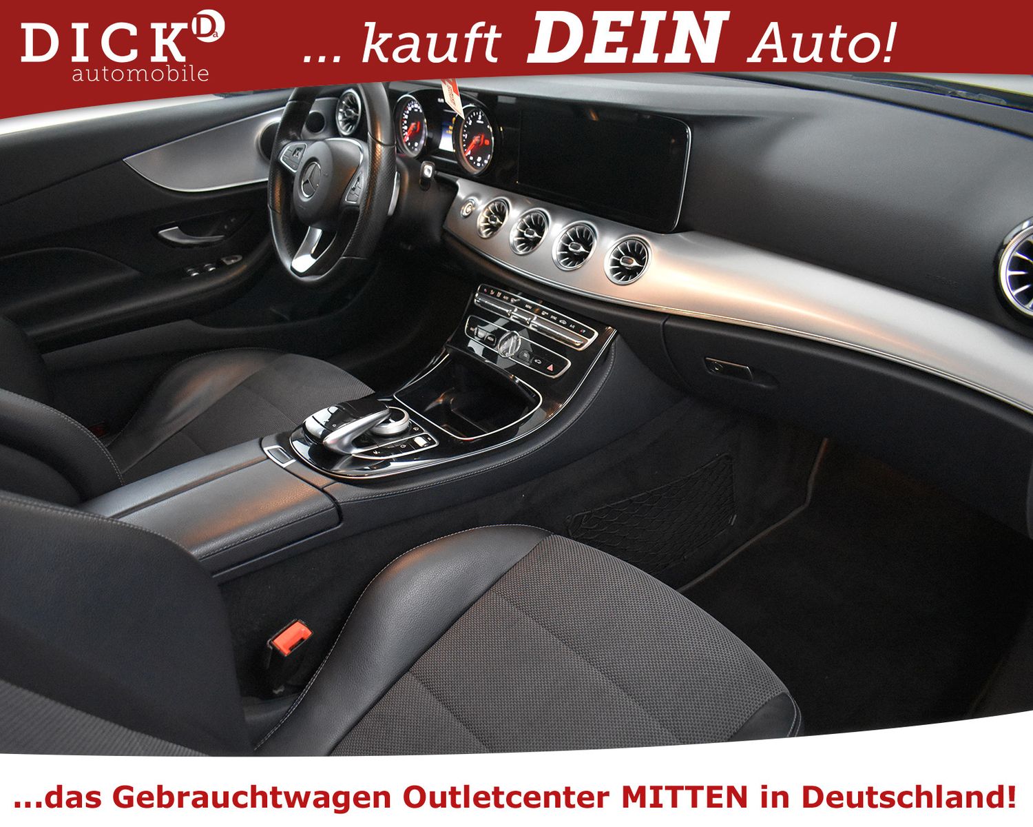 MERCEDES-BENZ E220d Coupe 2X Avantg NIGHT+PANO+KAM+COMAND+LED+ - Image 11