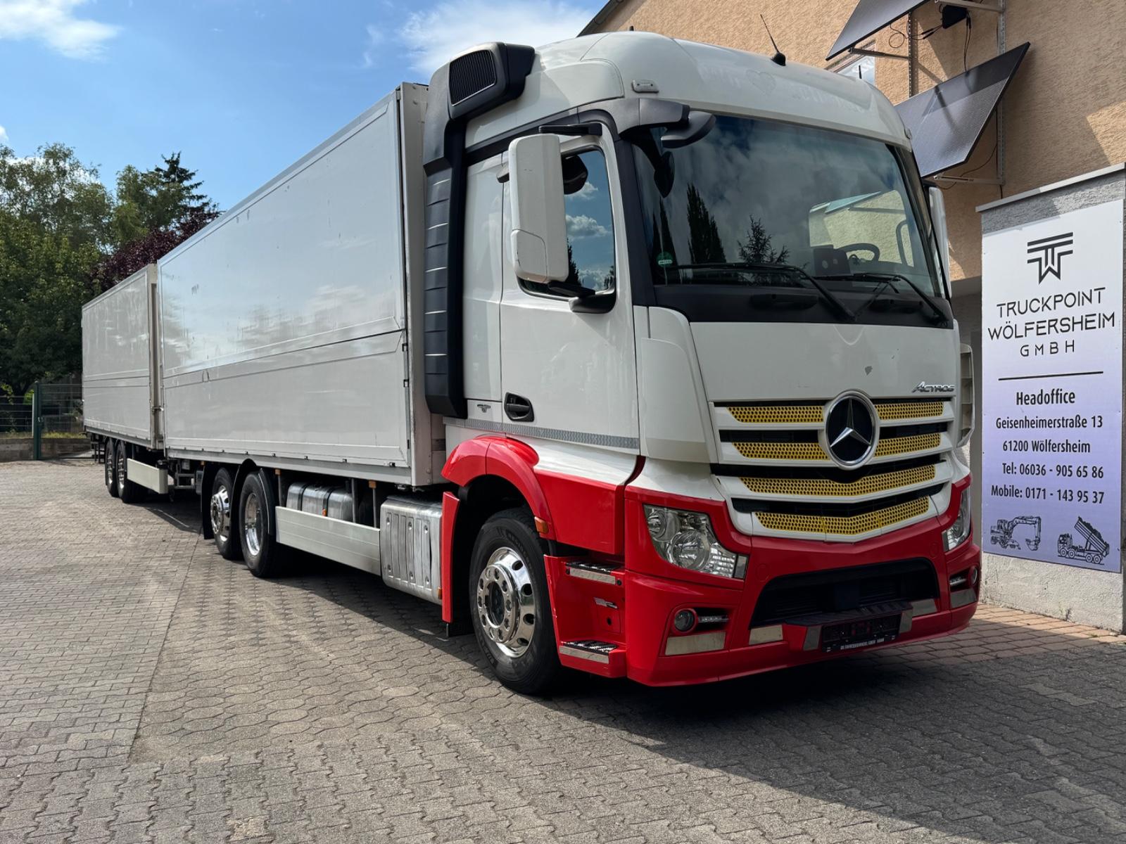 Mercedes-Benz Actros 2545/2xLBW/Klima/Kamera/kpl.Zug