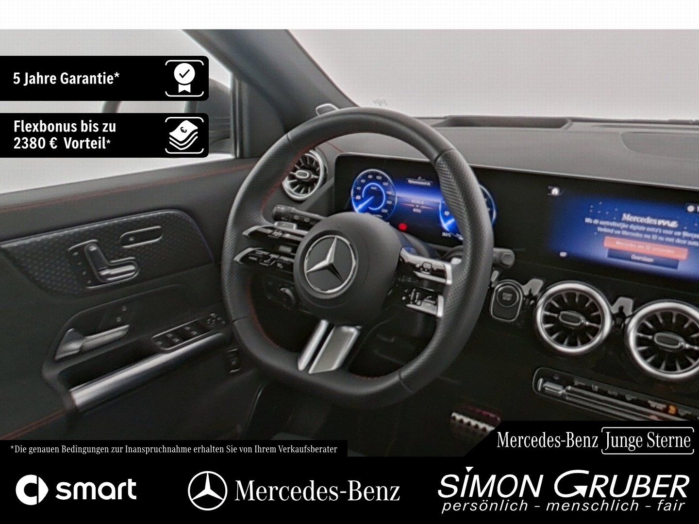 Fahrzeugabbildung Mercedes-Benz EQA 250+ AMG Pano HUD Burm LED Ambi 360 AHK