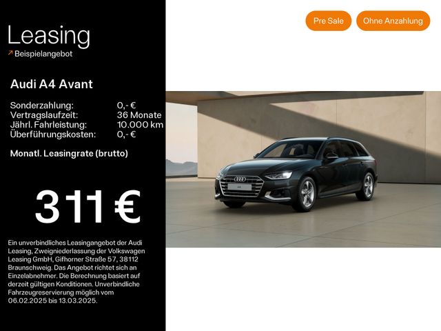 Audi A4 Avant 35 TFSI advanced RFK*Virtual*Tour