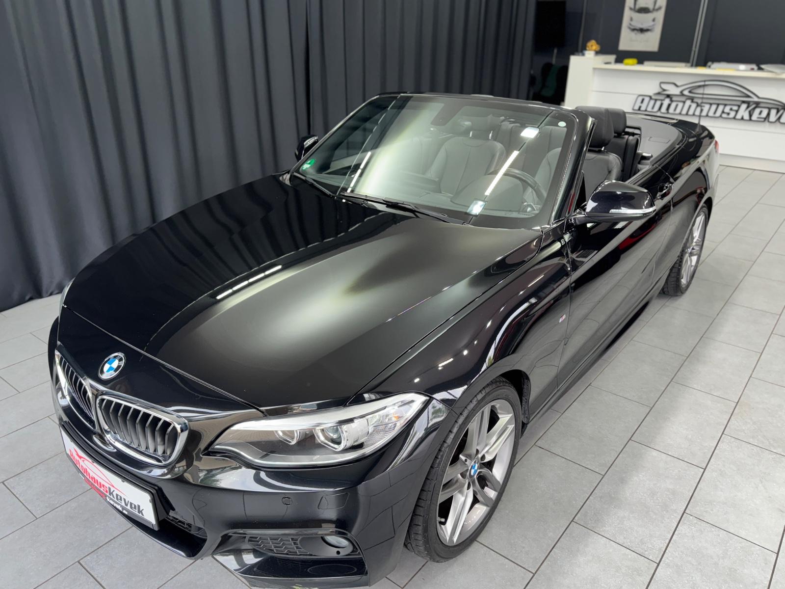 BMW 220d Cabrio M Sport|LEDER|NAVI|AUTOMATIK|AHK|