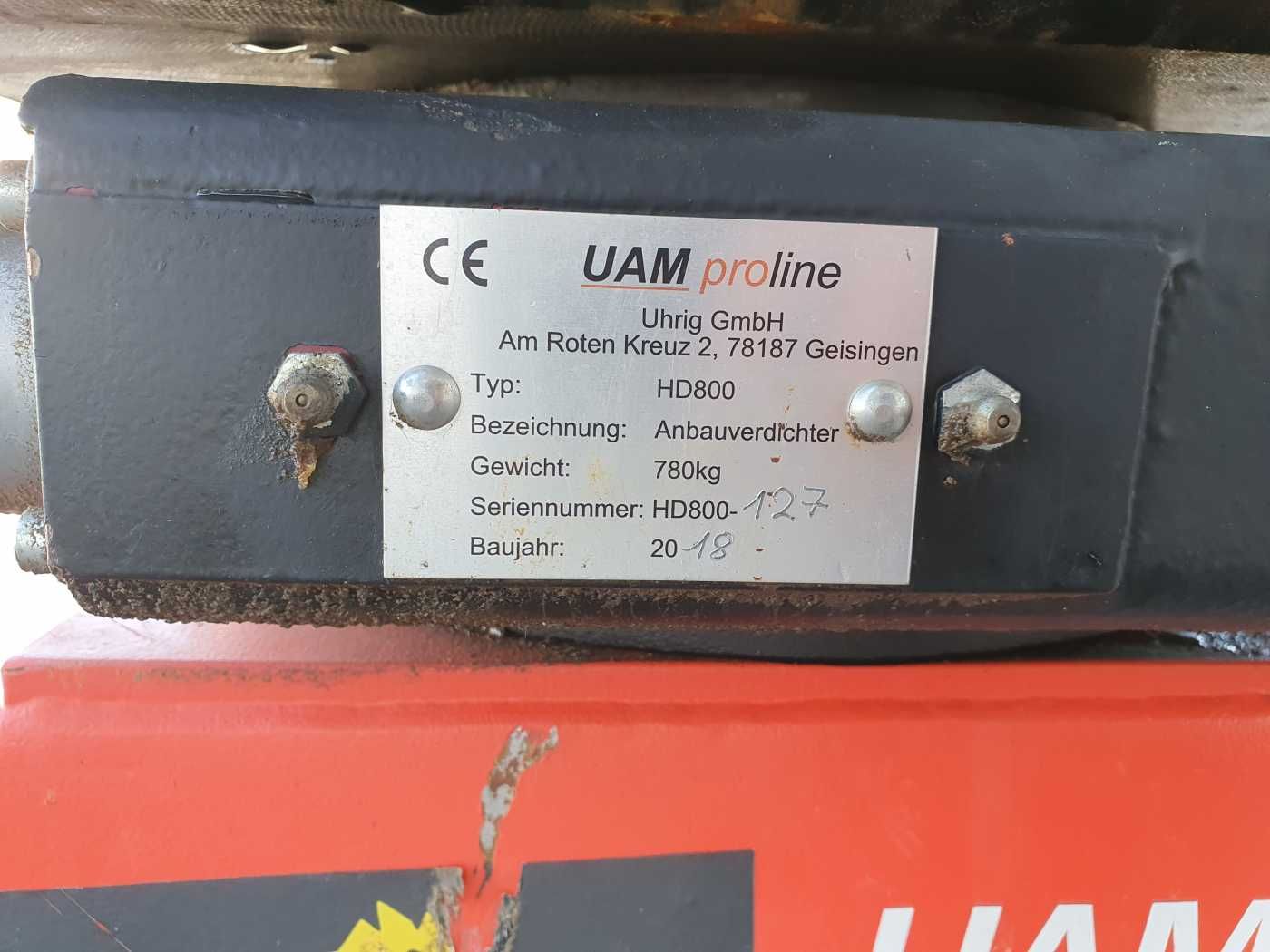 Fahrzeugabbildung Andere UAM HD 800 Proline Anbauverdichter / OQ65 / 2018