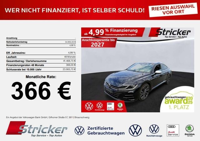 VW Arteon R 2.0TSI 366,-ohne Anzahlung Neu 77.440,-