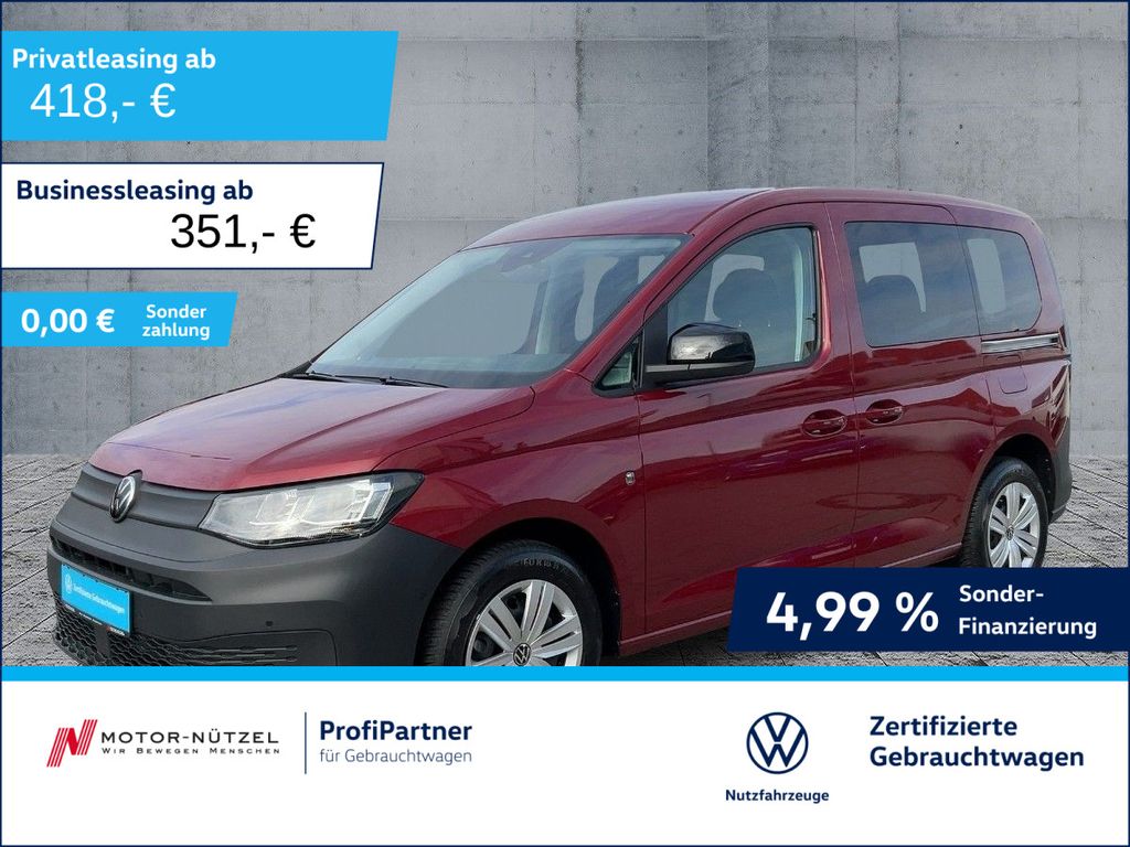 Caddy 1.5 TSI DSG 5JG+ACC+SHZ+2xPDC+MFL+STDHZG