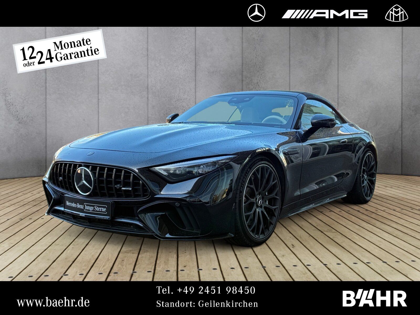 MERCEDES-BENZ SL 63 AMG 4M+ Night/Bumester/360°/Head-Up/LMR21"