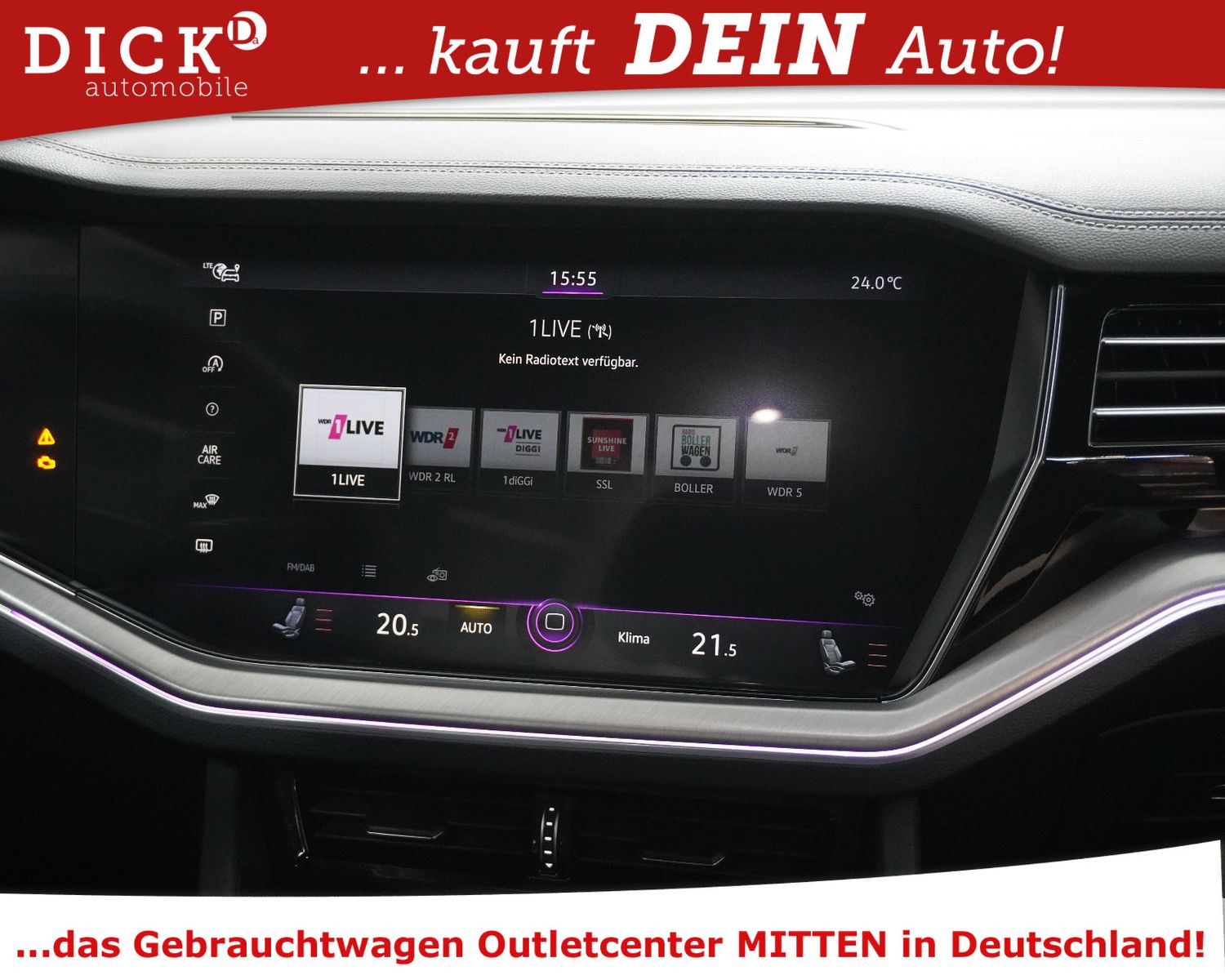 Fahrzeugabbildung Volkswagen Touareg 3.0d 4M Elegan PANO+VIRTU+DYNAUD+KAM+AHK