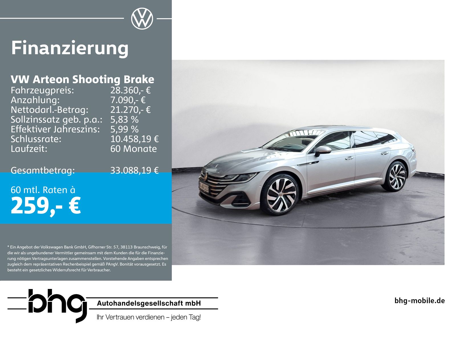 Volkswagen Arteon - Bild 1