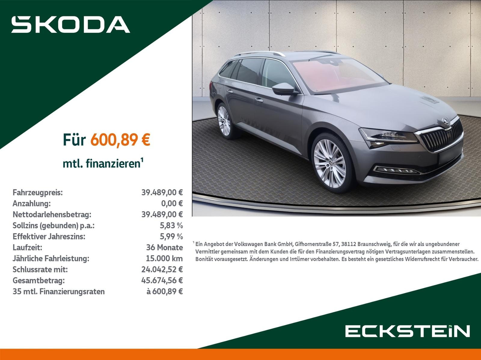 Skoda Superb Combi Style 2.0 TDI