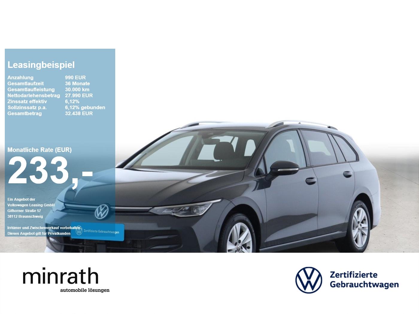Volkswagen Golf VIII Variant Life 1.5 eTSI DSG MATRIX+APP, миниатюра 18