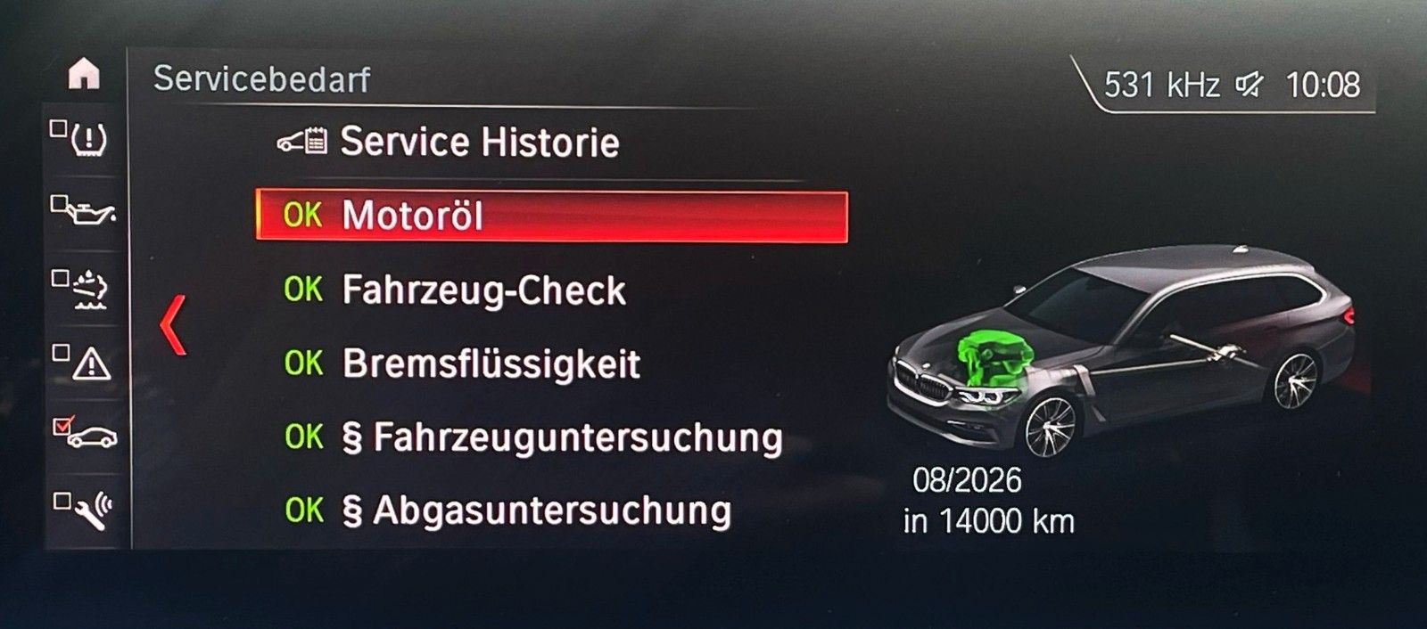 Fahrzeugabbildung BMW 540 d xDrive SAG M SPORT HUD KOMFORTSITZE  DDC