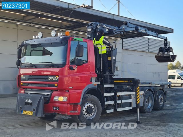 Ginaf X3128 6X4 NL-Truck Palfinger Q150Z Kran HydroDri