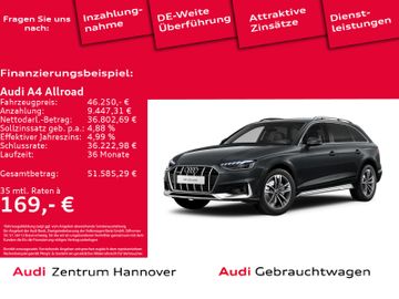 Audi Leasingangebot: Audi A4 allroad quattro 40 TDI Standh. Kamera AHK Led