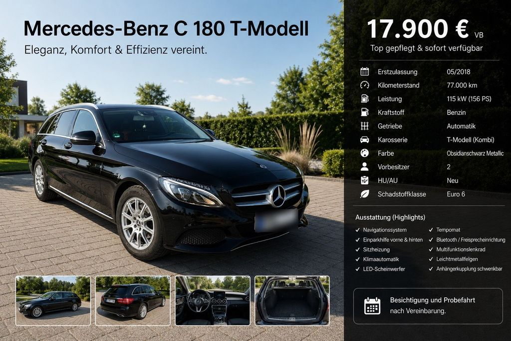 Image of Mercedes-Benz C 180