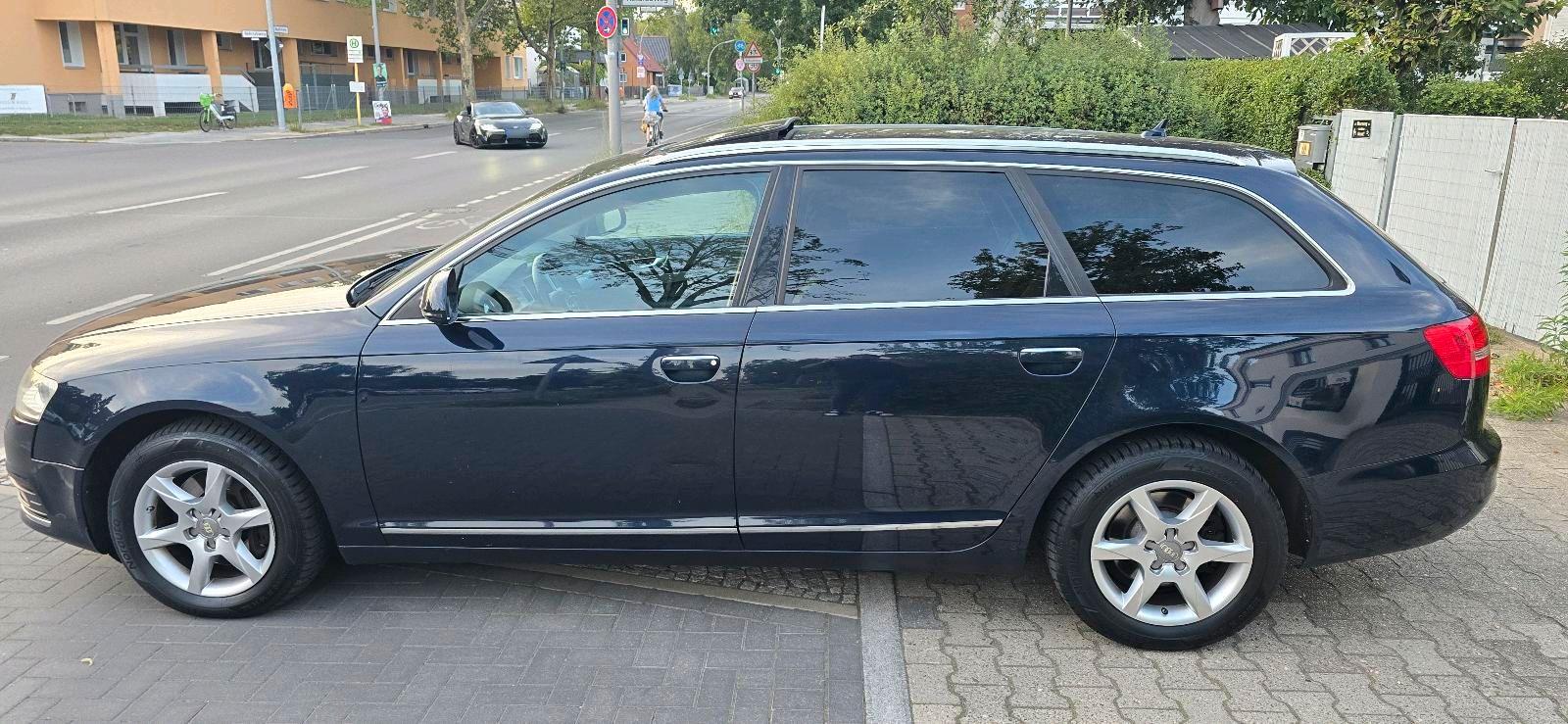Audi A6 2011 — rear view