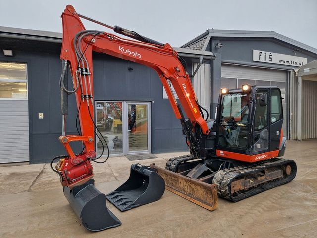 Kubota KX080-4 - POWERTILT - 2X BUCKETS - AIR CONDITION