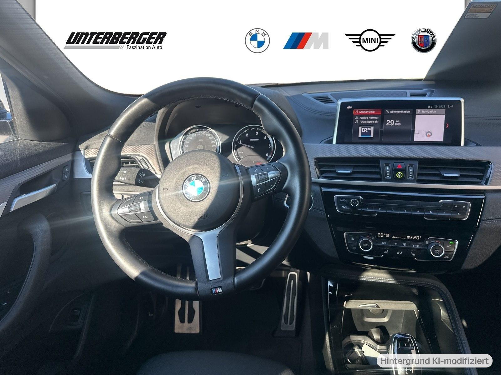 BMW X2 xDrive20d PANO SHZ el. Heckklappe, миниатюра 9