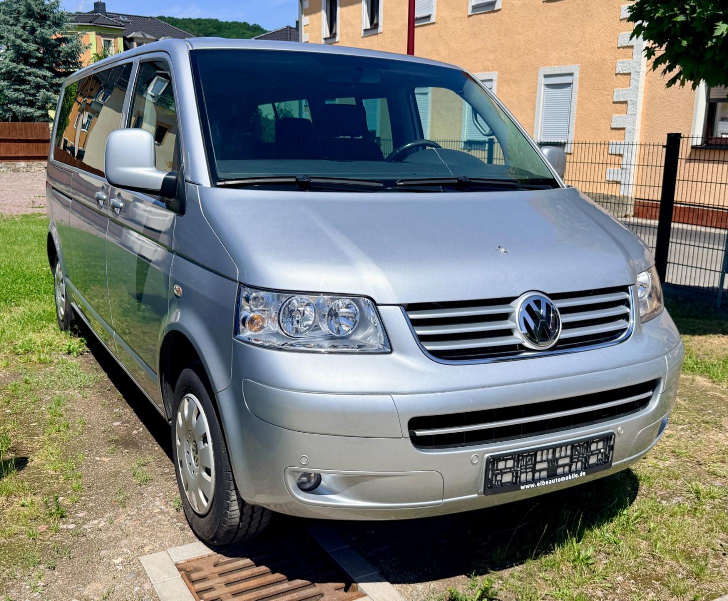 Volkswagen T5 Caravelle Comfortline lang, 8-Sitzer, Klima