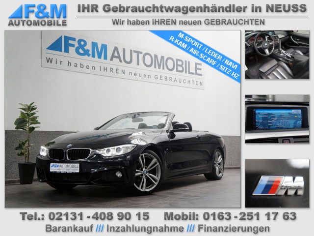 BMW 420d Cabrio M-Sport Navi Leder R-Kam Sitzhz